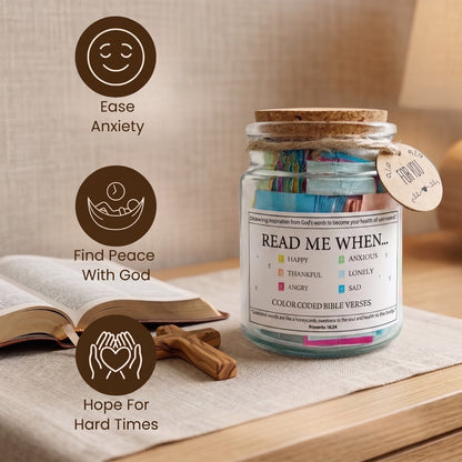 Bible Verse Jar for Emotions