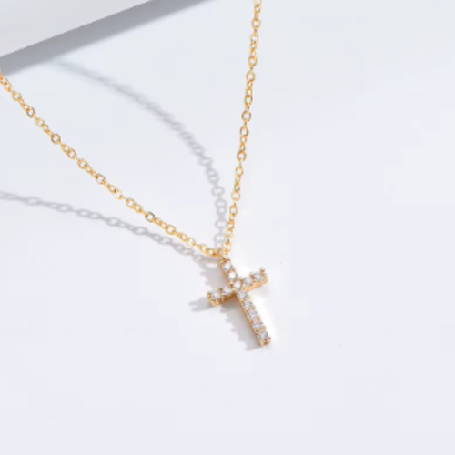Golden Cross Necklace